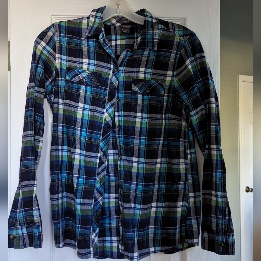 Eddie Bauer classic fit flannel